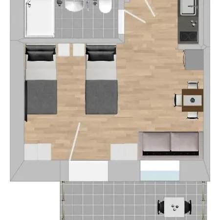 Daire Am1026 - Smarte Monteurwohnung Uebergangswohnung Amberg